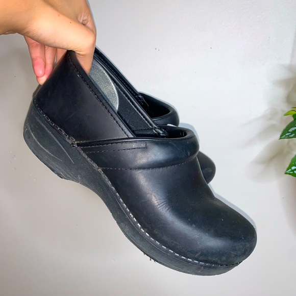 DANSKO Black Clogs - Picture 1 of 6